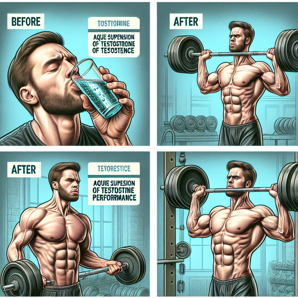 Gli effetti della sospensione acquosa di testosterone sulla performance sportiva