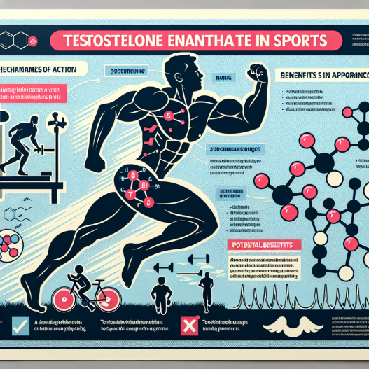 Testosterone enantato: meccanismi d'azione e benefici nello sport