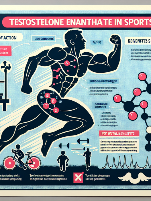 Testosterone enantato: meccanismi d'azione e benefici nello sport