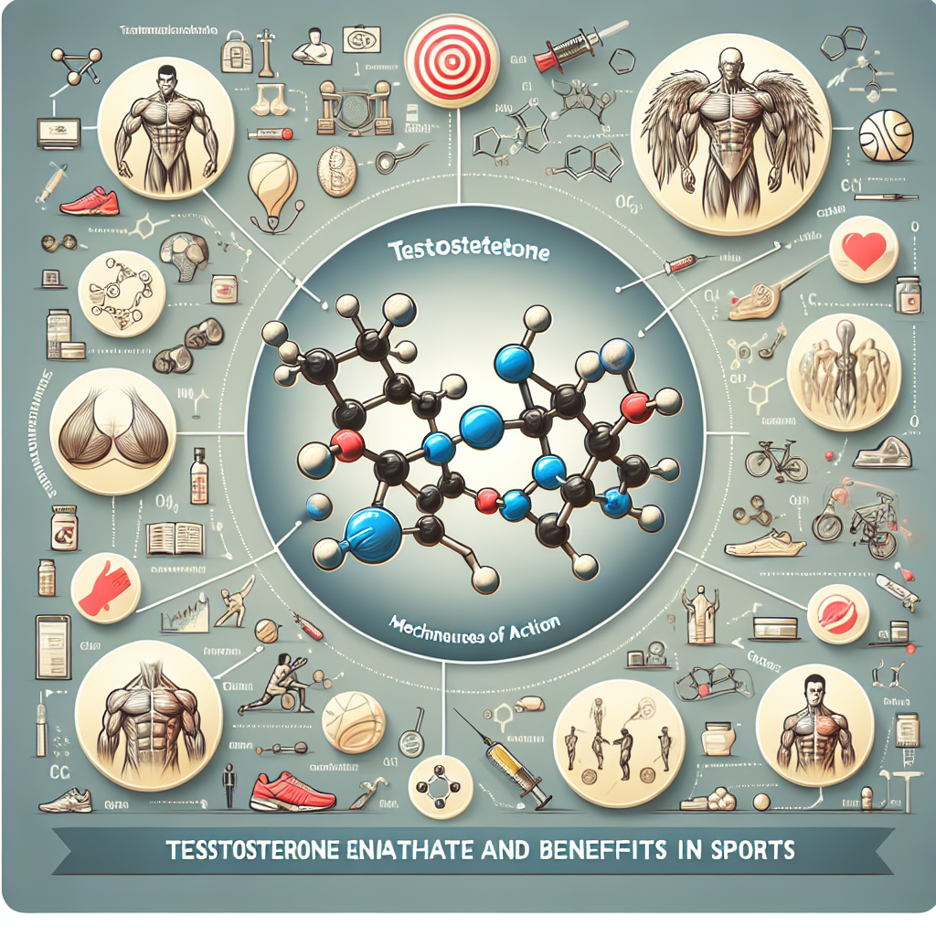 Testosterone enantato: meccanismi d'azione e benefici nello sport
