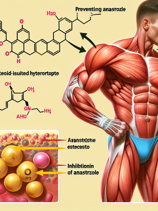 Ruolo dell'Anastrozolo nella prevenzione dell'ipertrofia muscolare indotta da steroidi