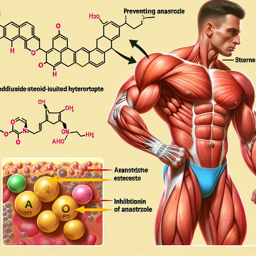 Ruolo dell'Anastrozolo nella prevenzione dell'ipertrofia muscolare indotta da steroidi