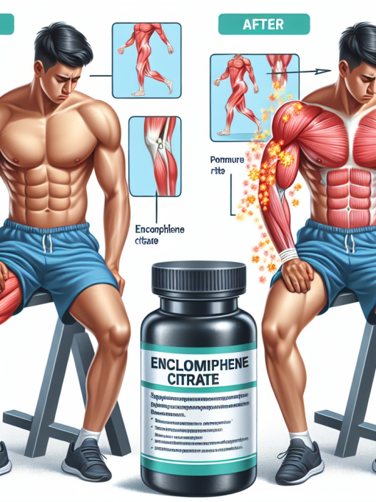 Gli effetti dell'Enclomifene citrato sul recupero muscolare